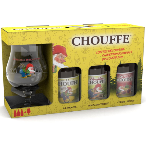 ESTUCHE LA CHOUFFE 3*33CL + 1V