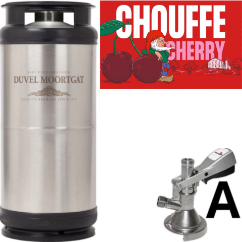 BARRIL LA CHOUFFE CHERRY METAL 20L 
