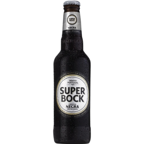 SUPER BOCK SIN ALCOHOL NEGRA 33CL
