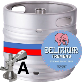 BARRIL DELIRIUM TREMENS METAL 30L