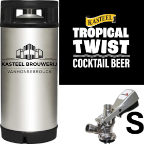 BARRIL KASTEEL TROPIC COCKTAILBEER 20L 