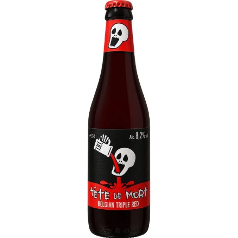 TETE DE MORT TRIPLE RED 33CL