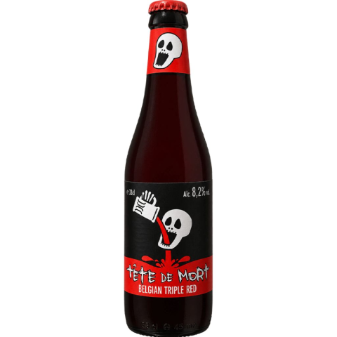 TETE DE MORT TRIPLE RED 33CL